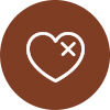 Icono coraz&oacute;n enfermo